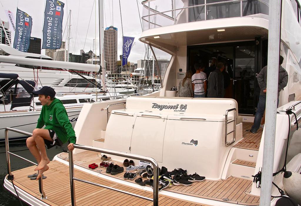 Auckland On The Water Boat Show - Day 3 - October 1, 2016 - Viaduct Events Centre © Richard Gladwell www.photosport.co.nz